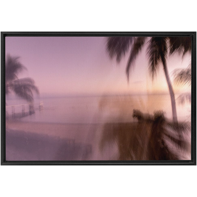 product image for Tahitian Sunrise Framed Canvas 33