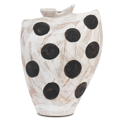 product image for Dots White Black Bowl By Currey Company Cc 1200 0708 13 63