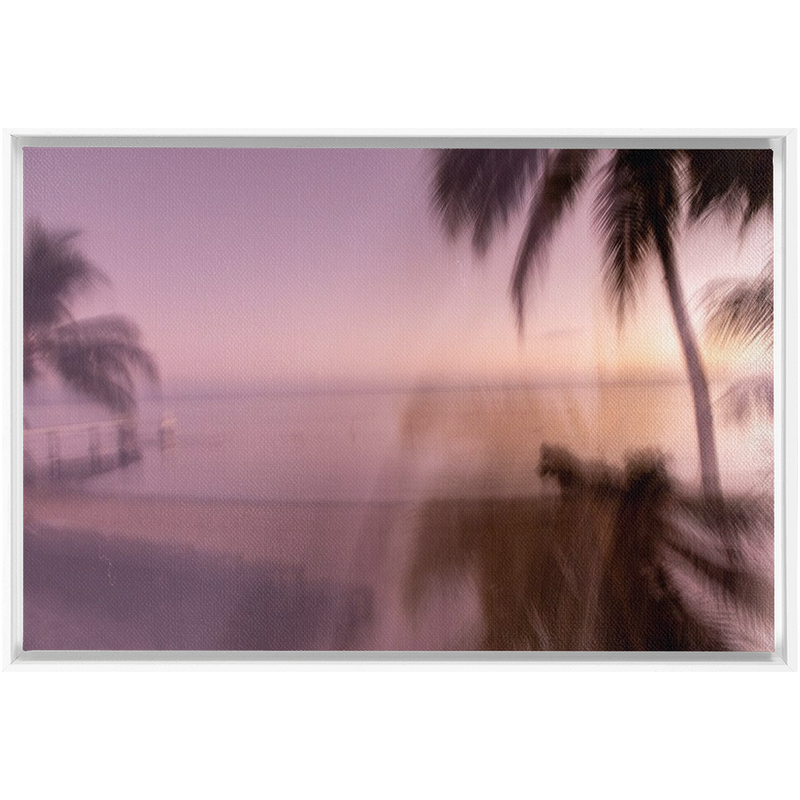 media image for Tahitian Sunrise Framed Canvas 222