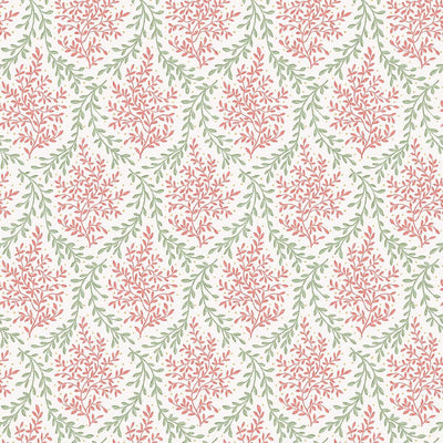product image of Dallimore Bedgebury Coral/Eucalytpus Fabric 570