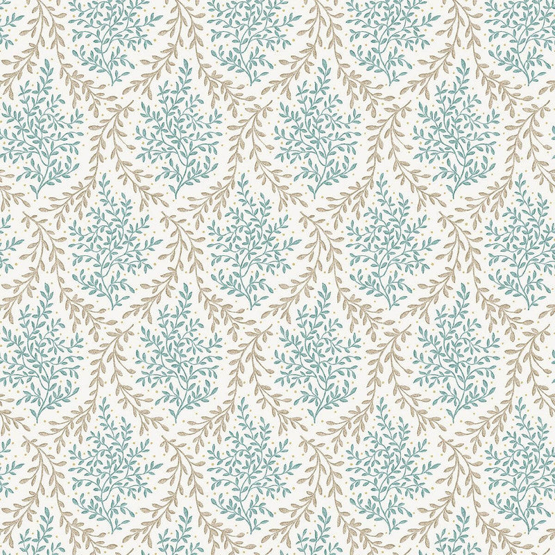 media image for Dallimore Bedgebury Aqua/Beige Fabric 236