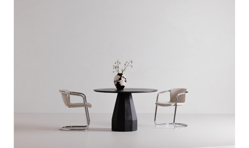 media image for Freeman Blended Cream Dining Chair Set of 2 - 10 245