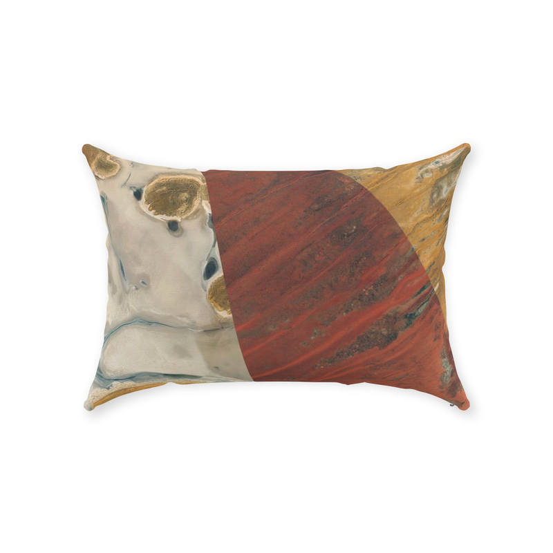 media image for Arial Collage Throw Pillows 280