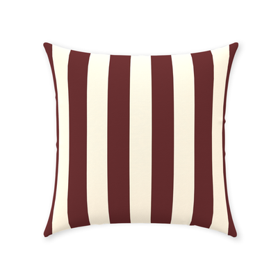 product image for Red Stripe Throw Pillow 46