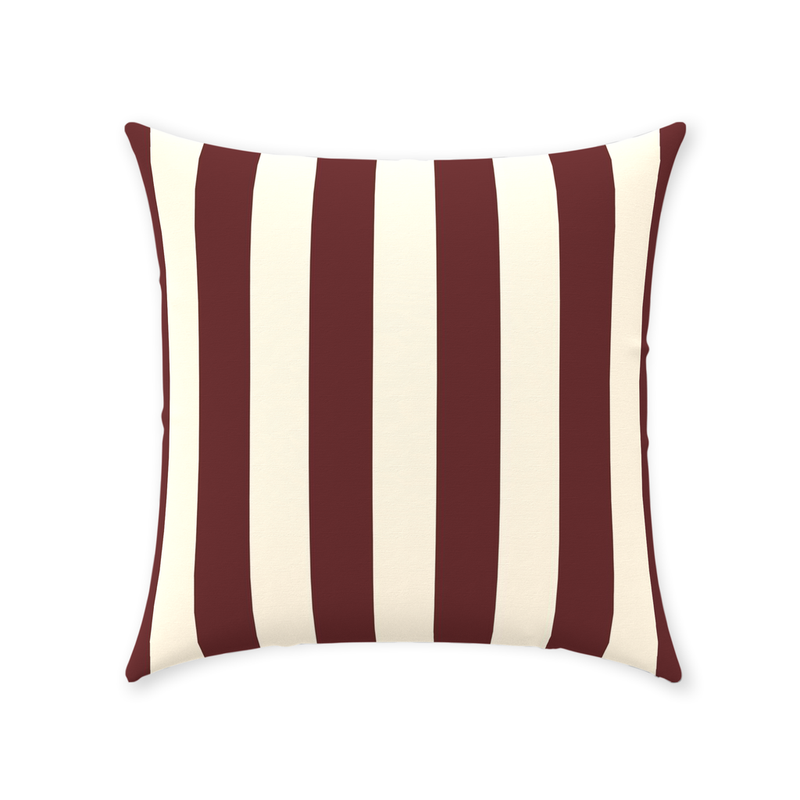 media image for Red Stripe Throw Pillow 290