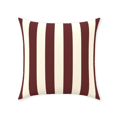 product image for Red Stripe Throw Pillow 11