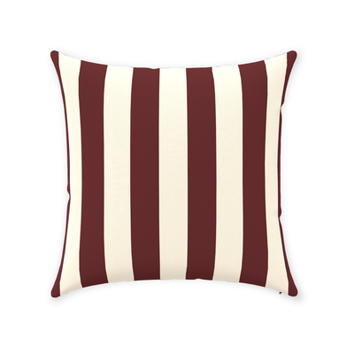 product image for Red Stripe Throw Pillow 96