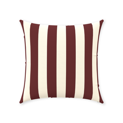 product image for Red Stripe Throw Pillow 40
