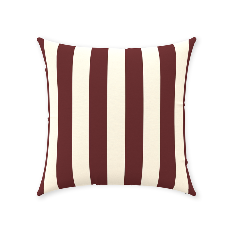 media image for Red Stripe Throw Pillow 279