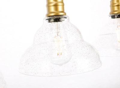 product image for Clive 3 Light Pendant Living District Ld6222Bk 35 1