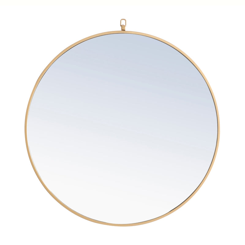 media image for Rowan Vanity Mirror Elegant Decor Mr4718Bk 14 234