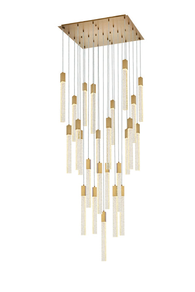 product image for Weston 25 Light Pendant Elegant Lighting 2066G36Bk 3 33