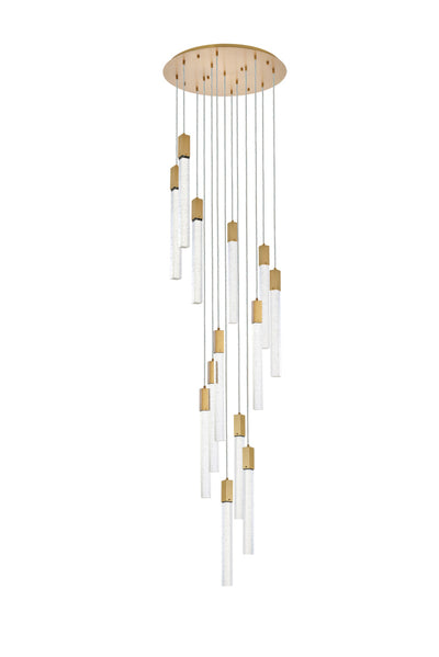 product image for Weston 13 Light Pendant Elegant Lighting 2066G26Bk 36 26