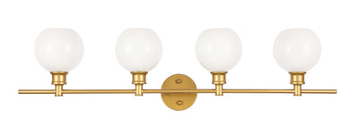 product image for Collier 4 Light Bath Sconces Living District Ld2322Bk 10 69