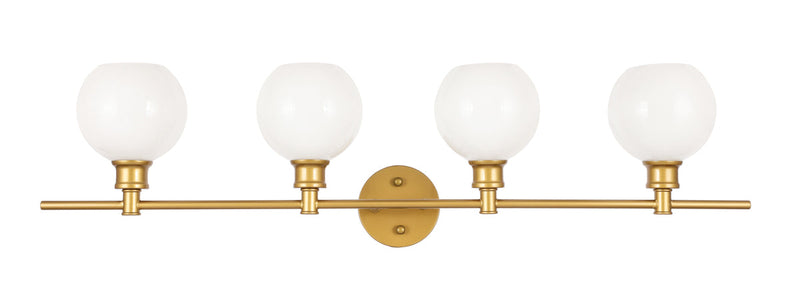 media image for Collier 4 Light Bath Sconces Living District Ld2322Bk 10 251