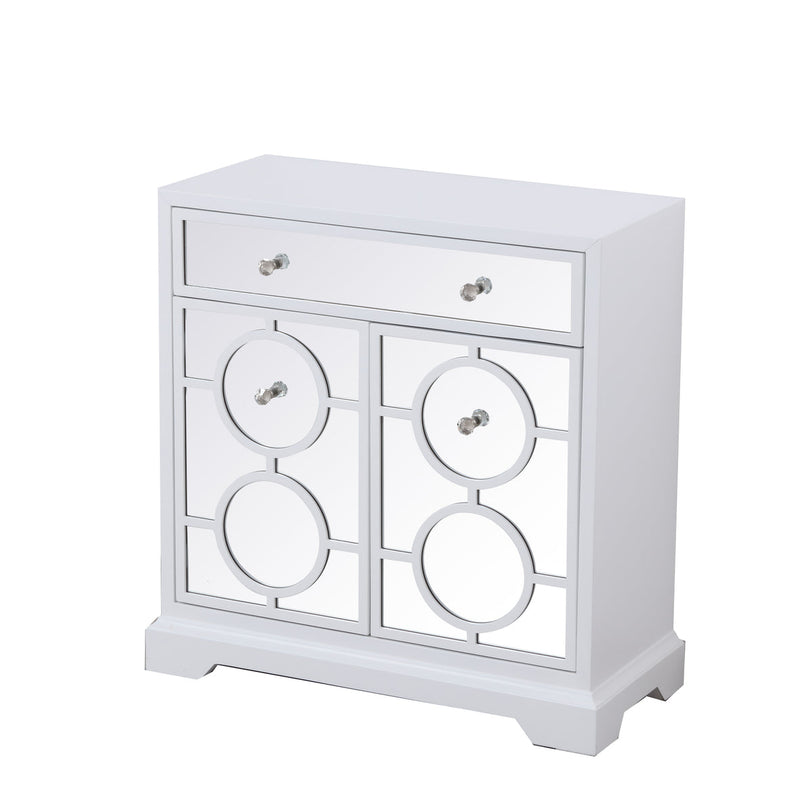 media image for Modern Cabinet Elegant Furniture Lighting Mf81002Wh 5 216