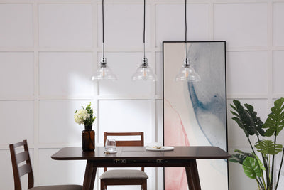 product image for Clive 3 Light Pendant Living District Ld6222Bk 36 28