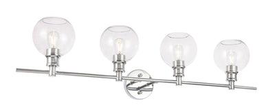 product image for Collier 4 Light Bath Sconces Living District Ld2322Bk 17 85