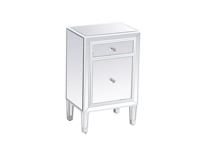 product image for Reflexion Nightstand Elegant Decor Mf72035Wh 17 96