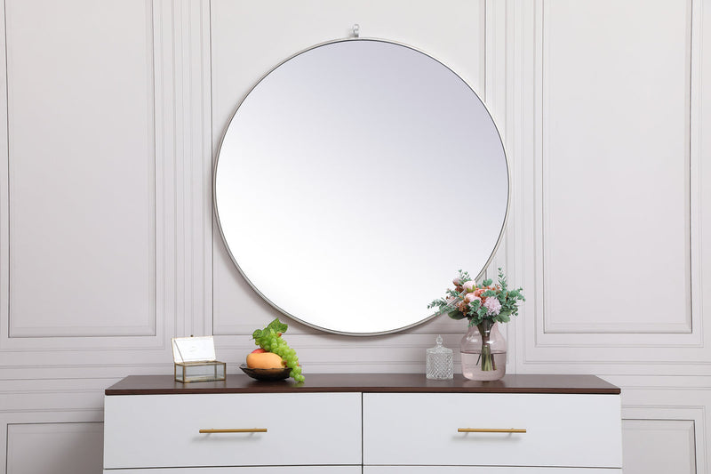 media image for Rowan Vanity Mirror Elegant Decor Mr4718Bk 60 261