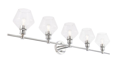 product image for Gene 5 Light Bath Sconces Living District Ld2324Bk 40 58