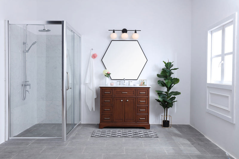 media image for Collier 3 Light Bath Sconces Living District Ld2318Bk 128 241