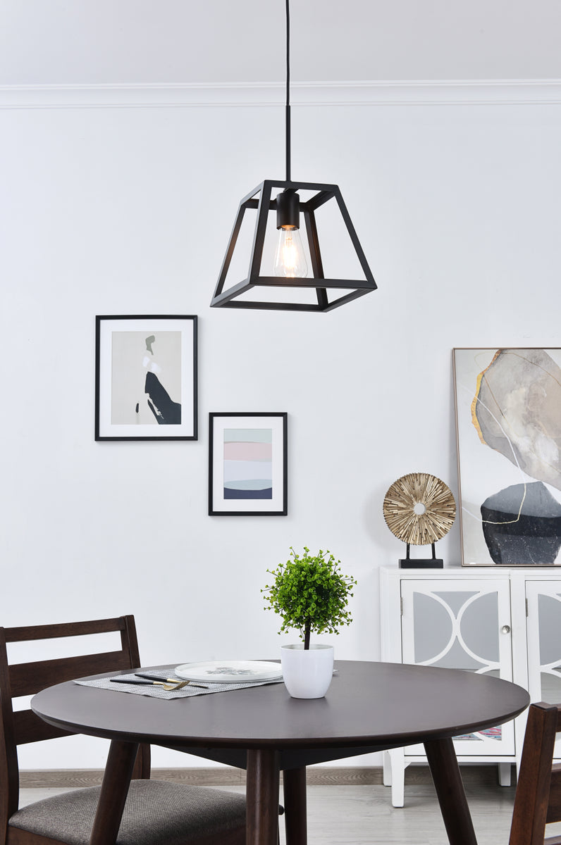 media image for Resolute Pendant Living District Ld4063D8Bk 51 238