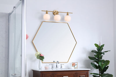 product image for Collier 3 Light Bath Sconces Living District Ld2318Bk 124 36