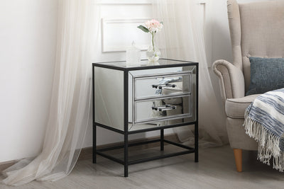 product image for Beau End Tables Elegant Decor Mf73016Bk 4 88