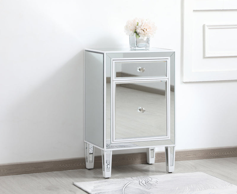 media image for Reflexion Nightstand Elegant Decor Mf72035Wh 5 266