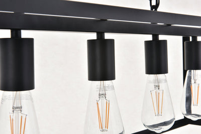 product image for Resolute 5 Light Pendant Living District Ld4061D38Bk 19 35