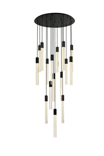 product image for Weston 16 Light Pendant Elegant Lighting 2066G30Bk 4 91