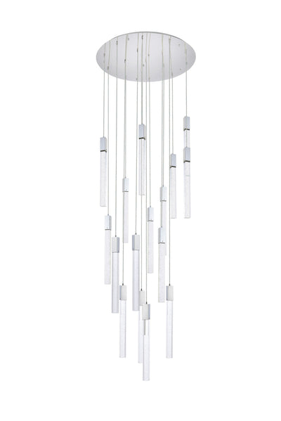 product image for Weston 16 Light Pendant Elegant Lighting 2066G30Bk 35 89