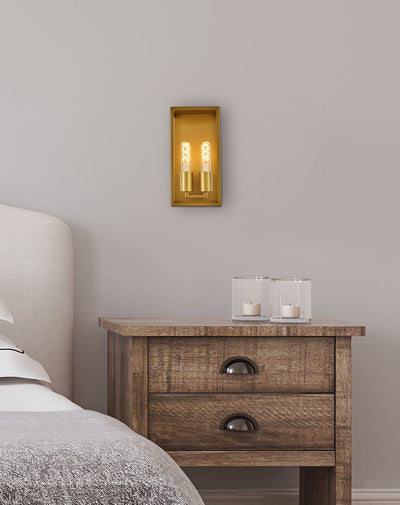 product image for Voir 2 Light Wall Sconce Living District Ld7055W6Bk 12 0