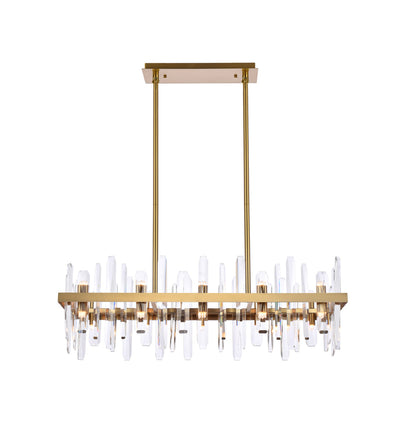 product image for Serena 20 Light Chandelier Elegant Lighting 2200G36Bk 3 23