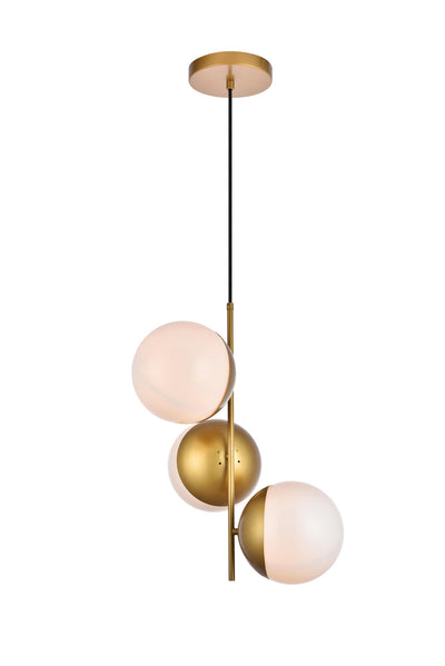 product image for Eclipse 3 Light Pendant Living District Ld6122Bk 14 83