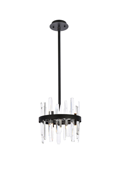 product image for Serena 6 Light Pendant Elegant Lighting 2200D10Bk 4 34