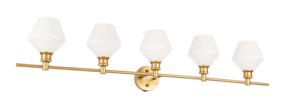 product image for Gene 5 Light Bath Sconces Living District Ld2324Bk 22 43