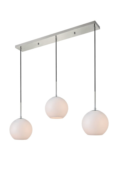 product image for Baxter 3 Light Pendant Living District Ld2208Bk 34 80