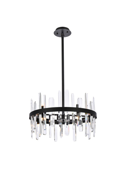 product image of Serena 10 Light Pendant Elegant Lighting 2200D20Bk 1 514