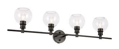 product image for Collier 4 Light Bath Sconces Living District Ld2322Bk 13 9