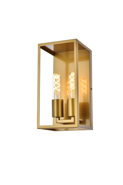 product image for Voir 2 Light Wall Sconce Living District Ld7055W6Bk 4 9