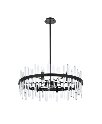 product image for Serena 16 Light Chandelier Elegant Lighting 2200G30Bk 49 1