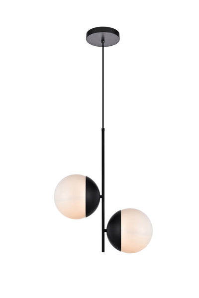 product image for Eclipse 2 Light Pendant Living District Ld6116Bk 1 82