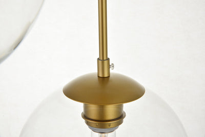 product image for Baxter 3 Light Pendant Living District Ld2208Bk 37 64