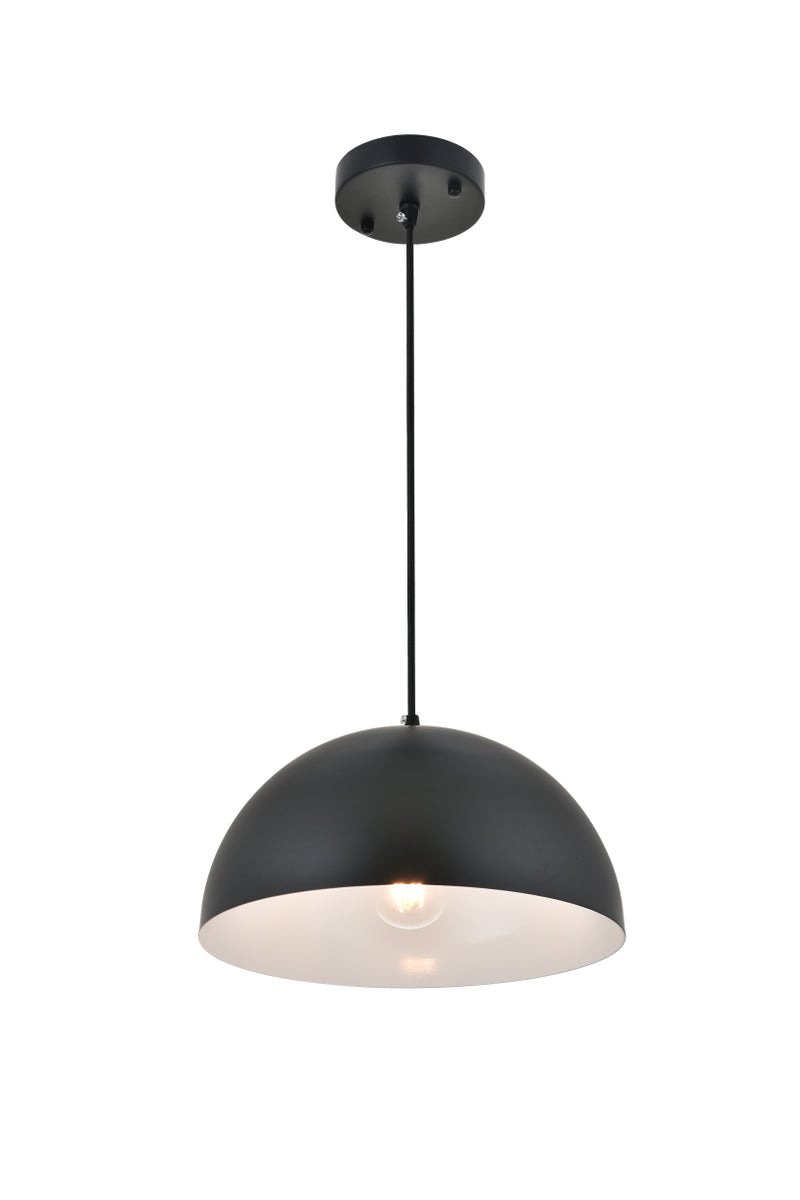 media image for Forte Pendant Living District Ld4022D12Bk 25 214