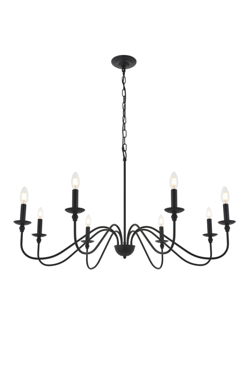 media image for Rohan 8 Light Pendant Living District Ld5006D42Mb 3 264