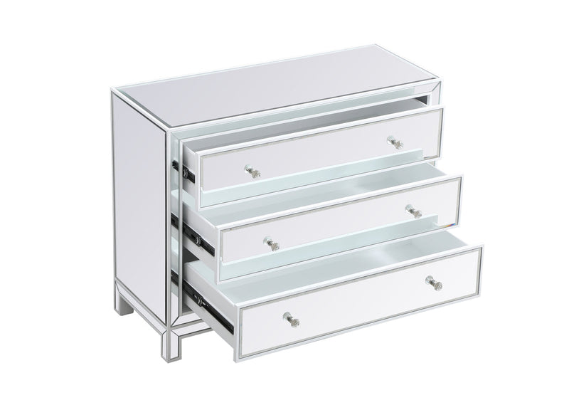 media image for Reflexion Cabinet 3 Drawer Elegant Furniture Lighting Mf72019 17 231