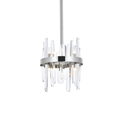 product image for Serena 6 Light Pendant Elegant Lighting 2200D10Bk 8 84