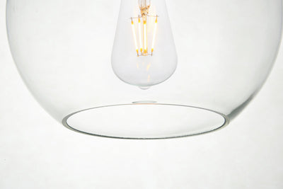 product image for Baxter 3 Light Pendant Living District Ld2208Bk 35 28